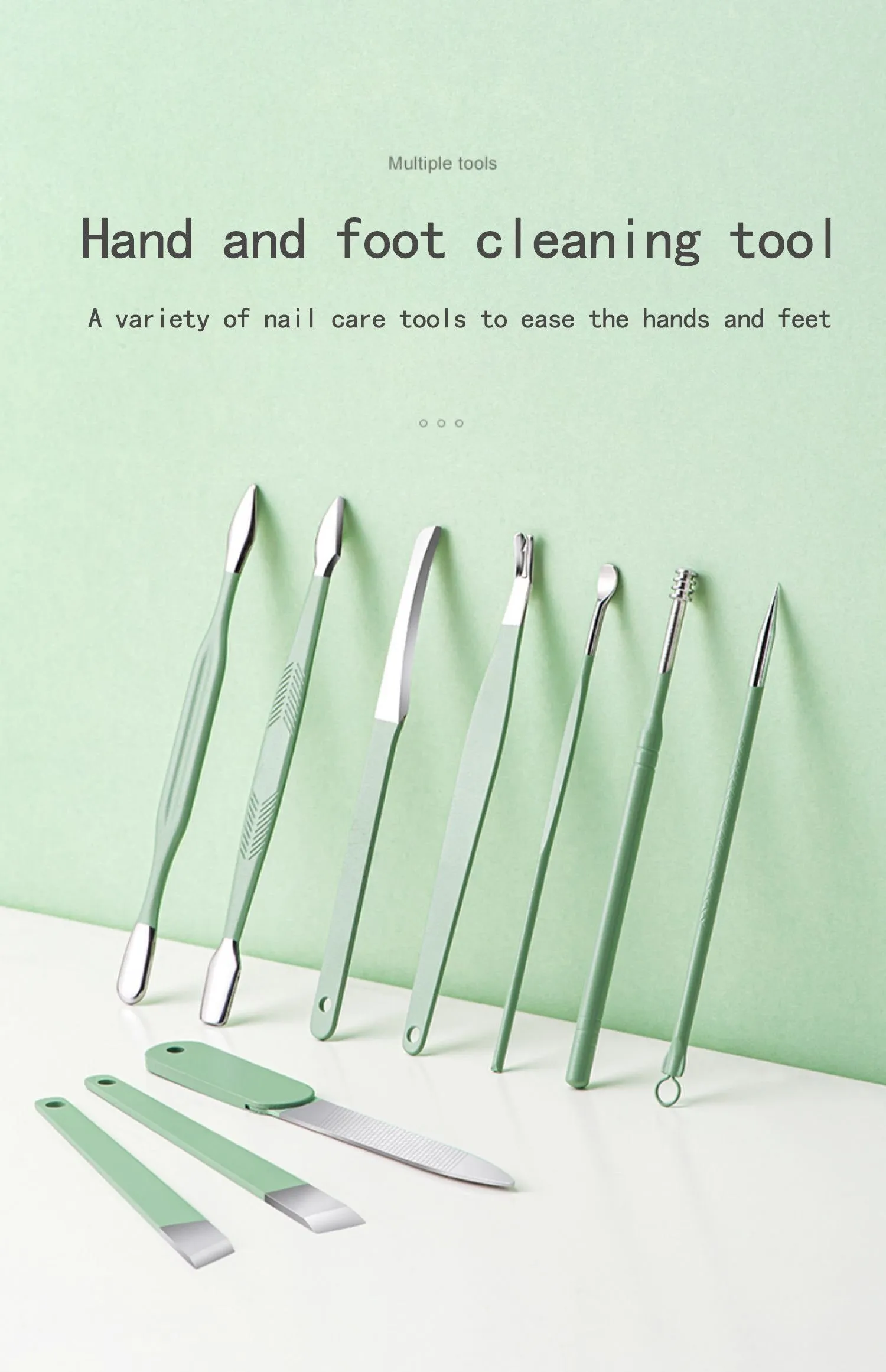 16-Piece Multifunctional Lightweight Nail Care Kit Ec-27