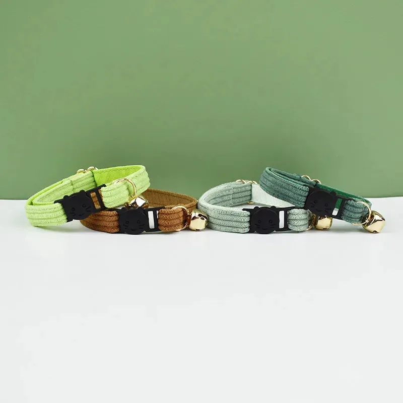 AnyWags Cat Collar Neon Small with Safety Buckle, Bell, and Durable Strap Stylish and Comfortable Pet Accessory