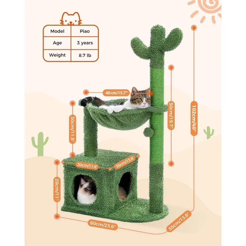 Cactus Modern Cat Tower