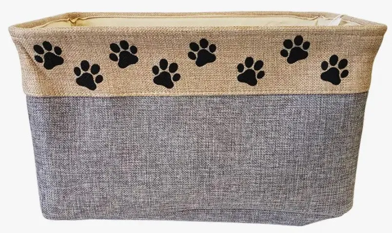 Collapsible Fabric Pet Toy Basket