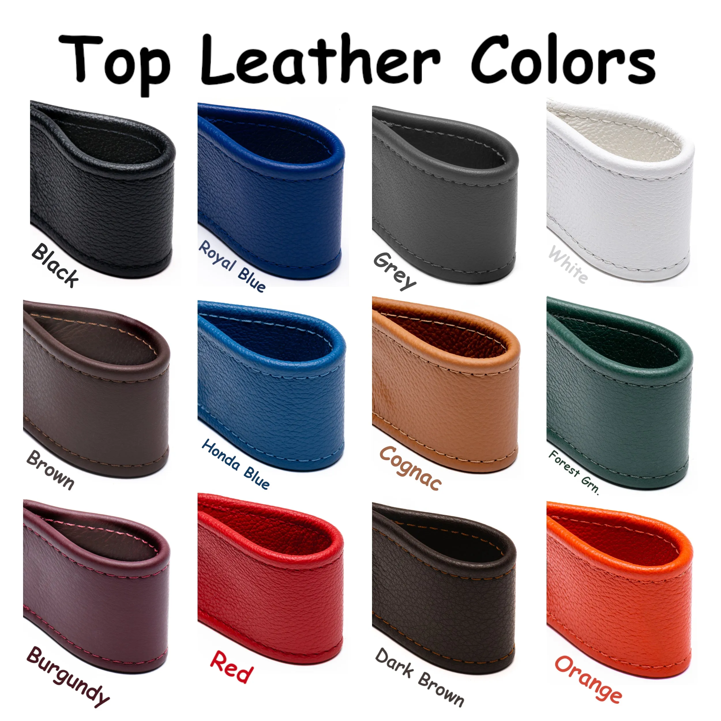 Custom Leather Dog Collar w/ side release quick snap buckle with Suede Lining One Inch width