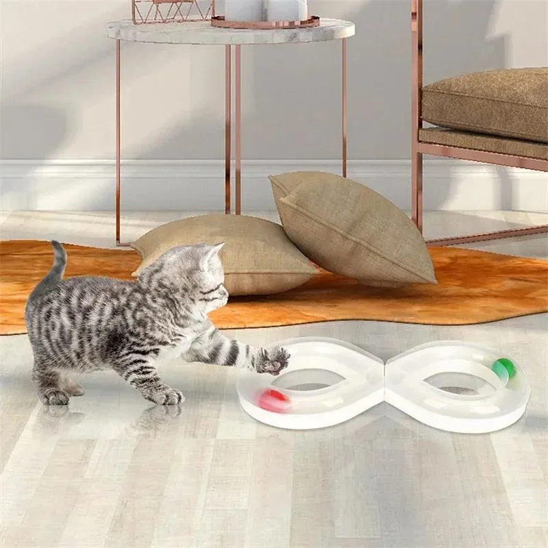 Eight Track Cat Tunnel Toy