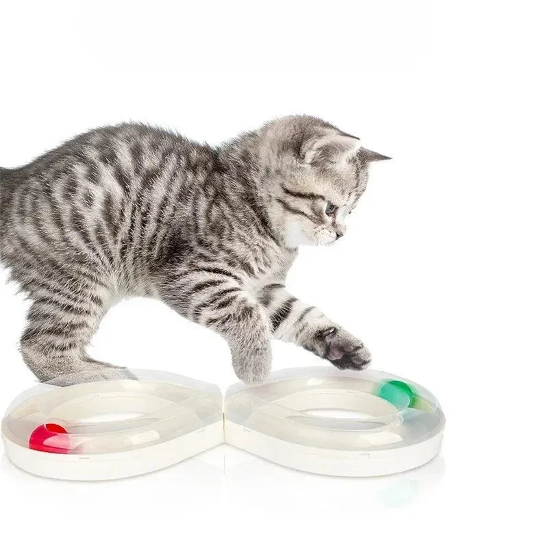 Eight Track Cat Tunnel Toy