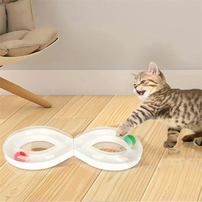 Eight Track Cat Tunnel Toy