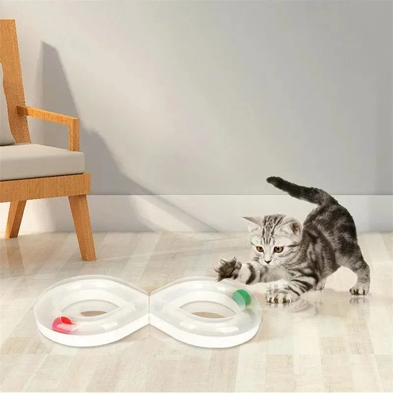 Eight Track Cat Tunnel Toy