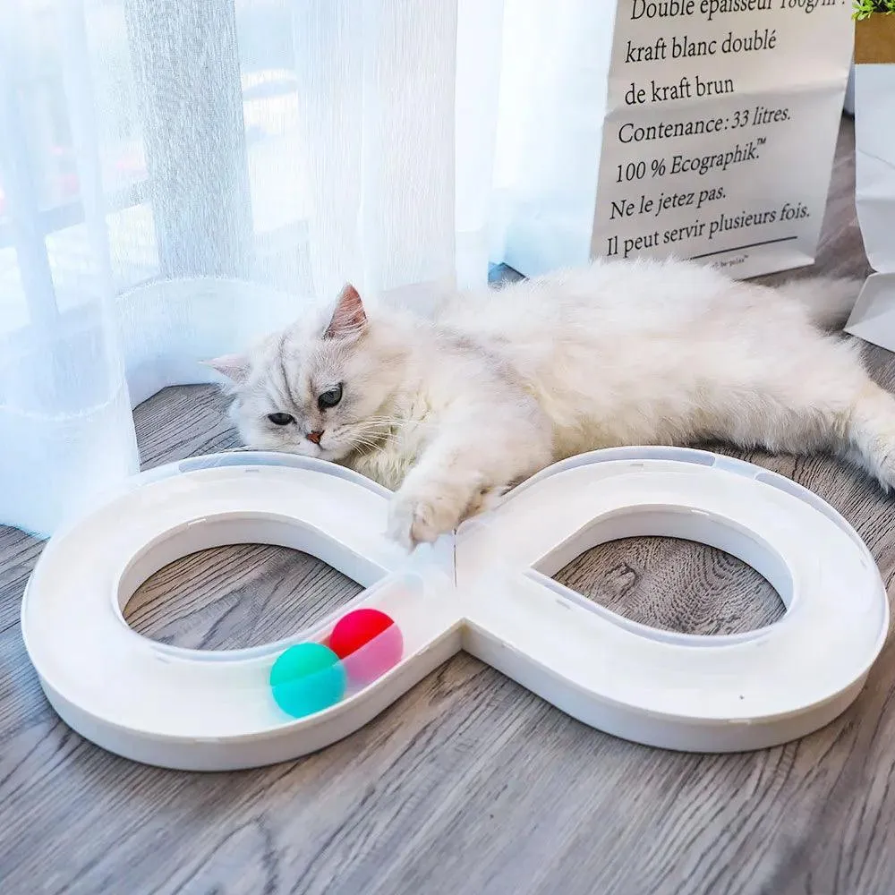 Eight Track Cat Tunnel Toy