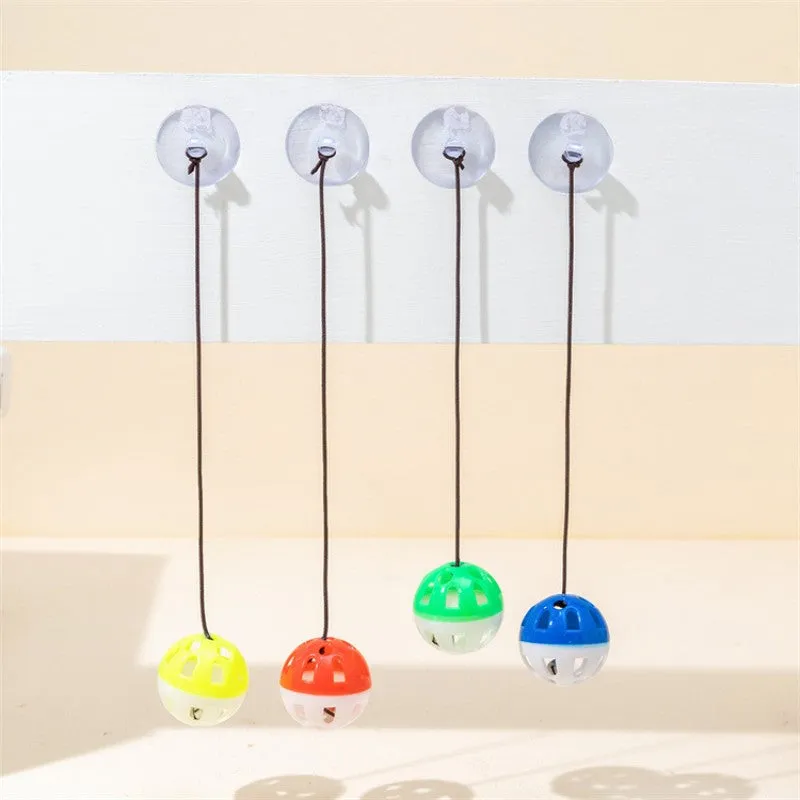 Entertain Your Cat with Lizard Bell Balls and Suction Cups