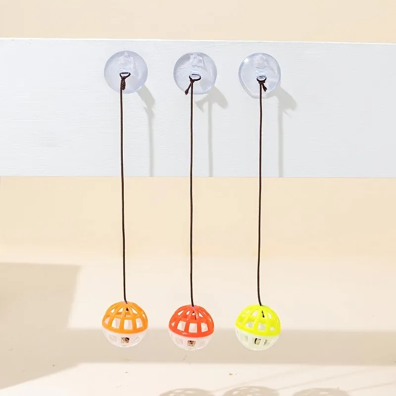 Entertain Your Cat with Lizard Bell Balls and Suction Cups