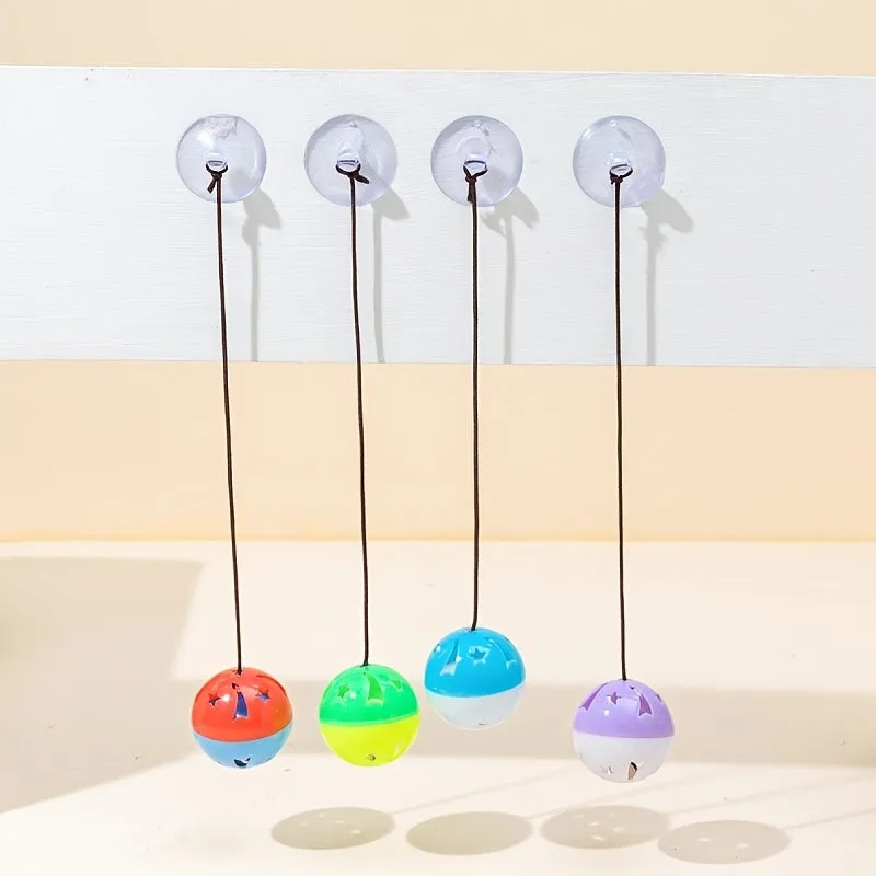 Entertain Your Cat with Lizard Bell Balls and Suction Cups