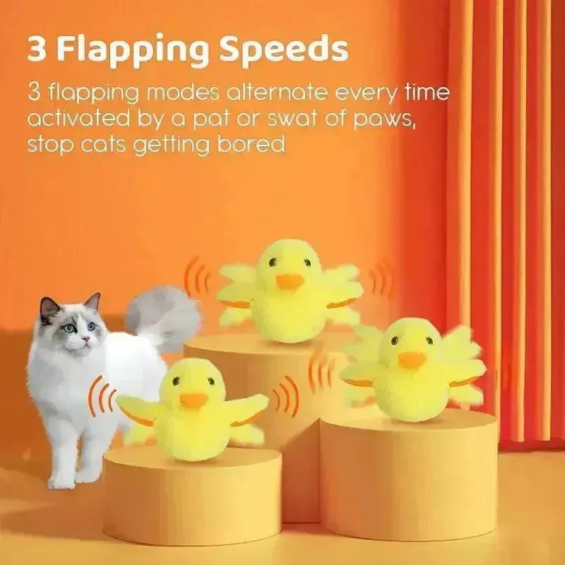 Flappy Duck Interactive Electric Cat Toy