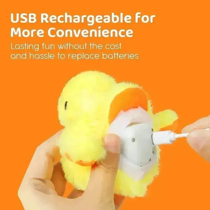 Flappy Duck Interactive Electric Cat Toy