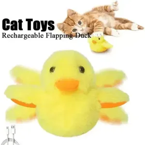 Flappy Duck Interactive Electric Cat Toy