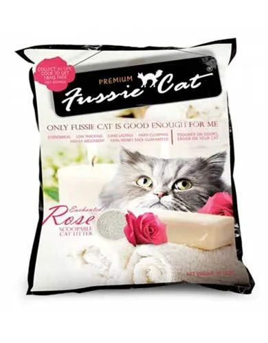Fussie Cat Scoopable Litter Enchanted Rose 10L