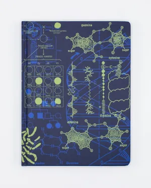 Genetics Hardcover Notebook - Dot Grid