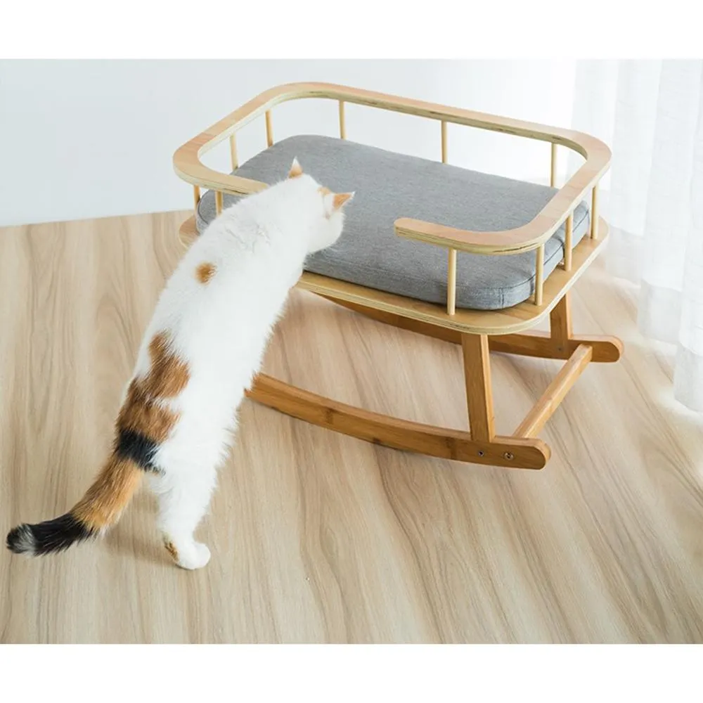 INSTACHEW Rockaby Pet Bed - Comfy and Portable Kitten Couch Soft Touch