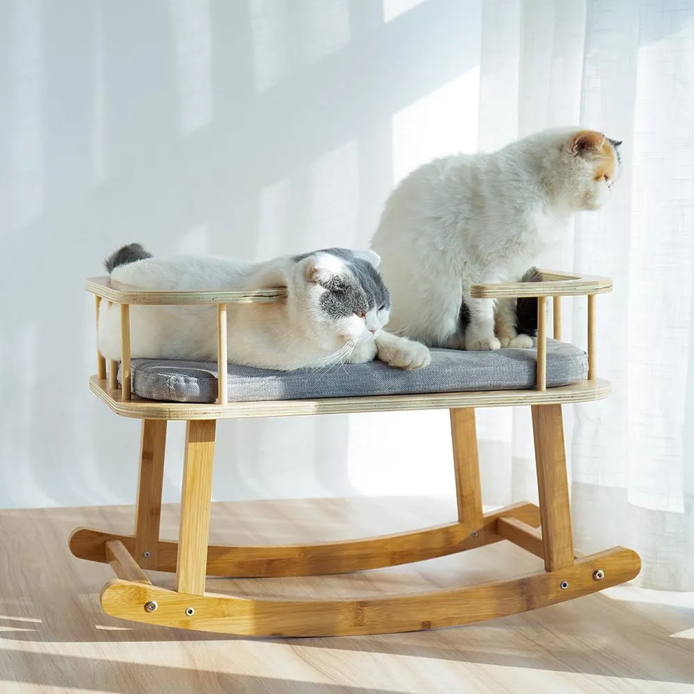 INSTACHEW Rockaby Pet Bed - Comfy and Portable Kitten Couch Soft Touch