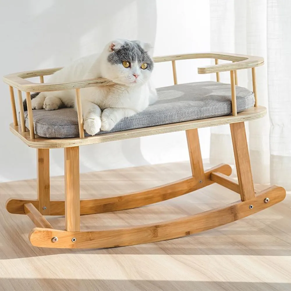 INSTACHEW Rockaby Pet Bed - Comfy and Portable Kitten Couch Soft Touch