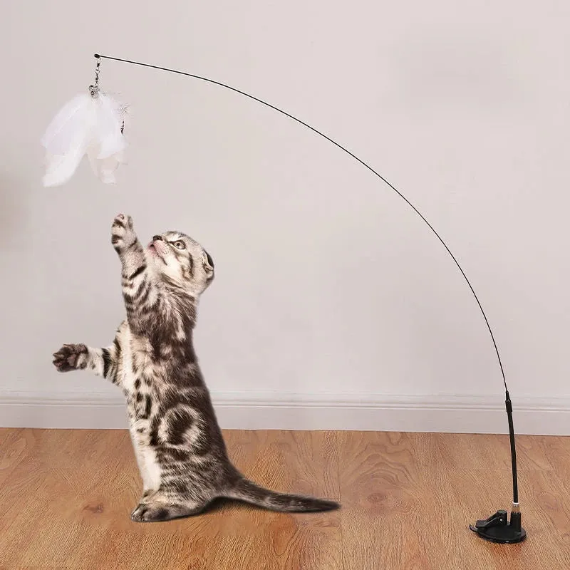 Interactive Cat Toy - Meet Feather Whirl! 🐾🎉