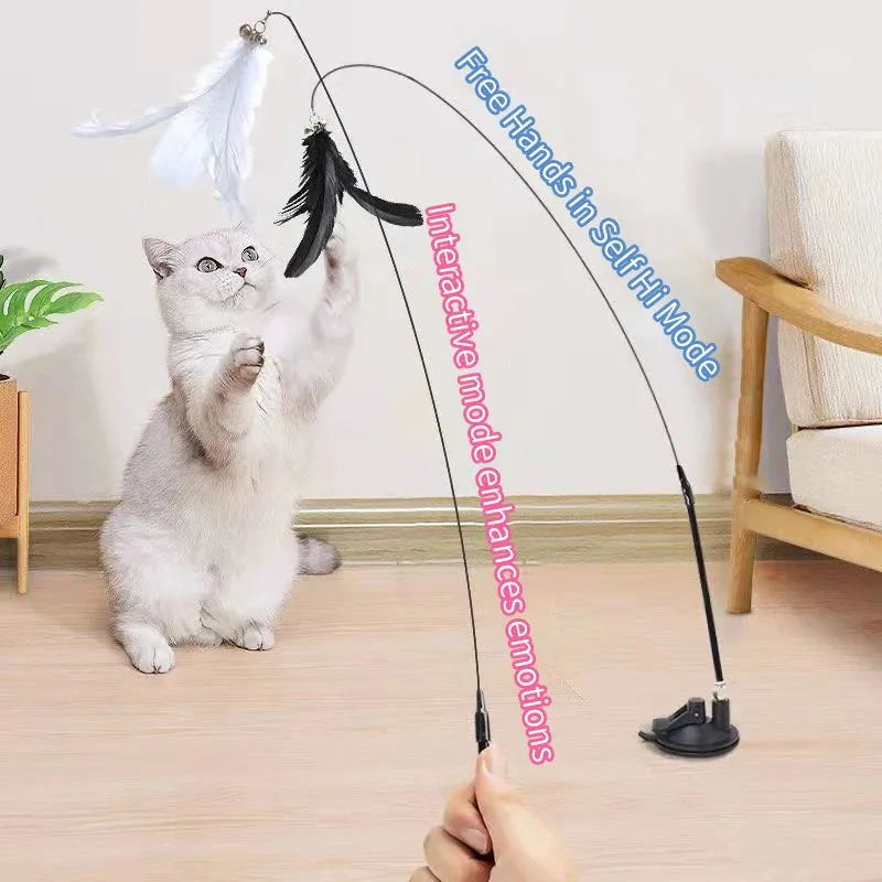 Interactive Cat Toy - Meet Feather Whirl! 🐾🎉