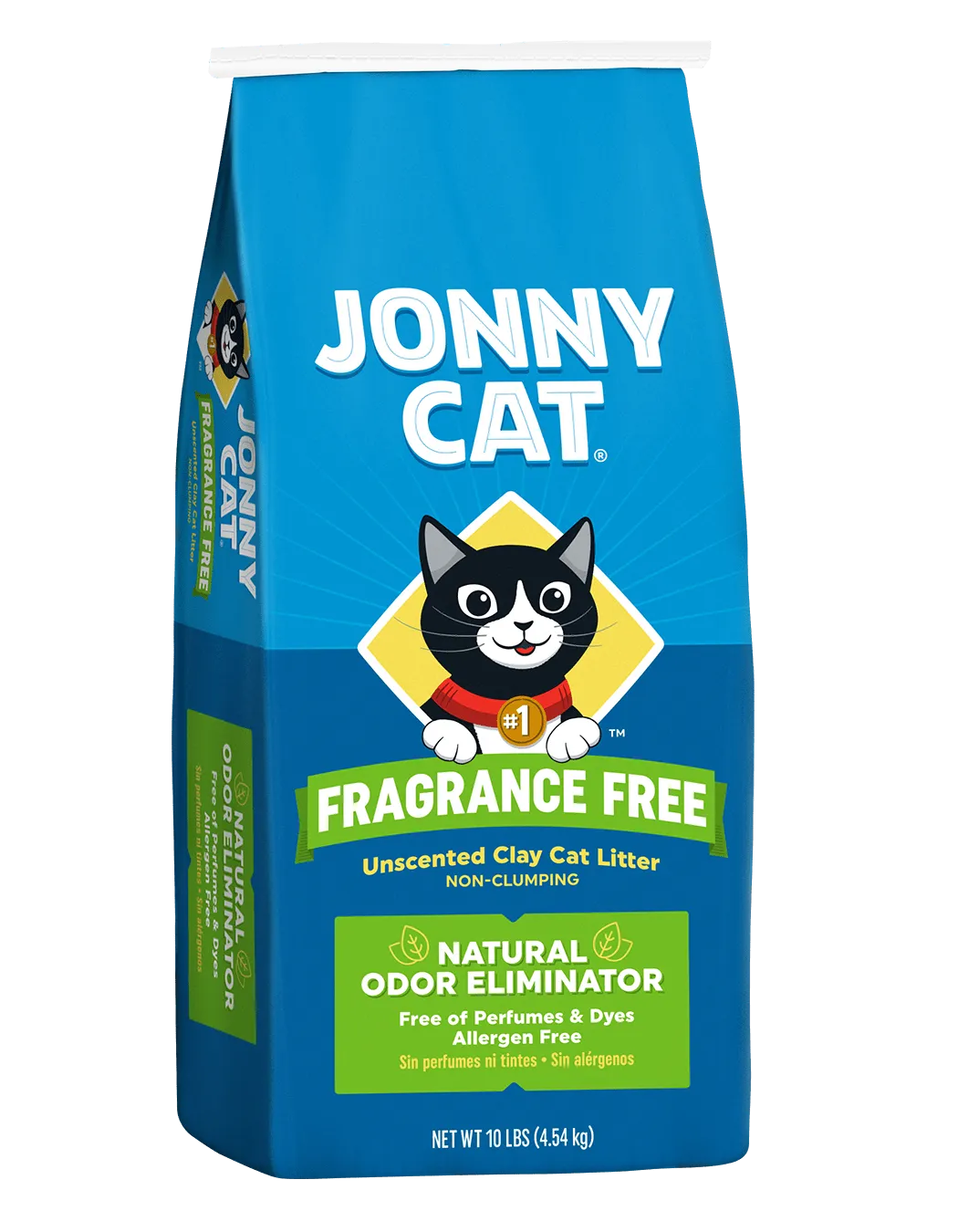 Jonny Cat Fragrance Free Unscented Clay Cat litter