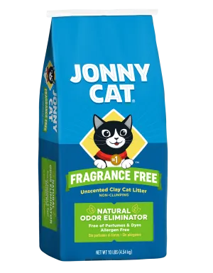 Jonny Cat Fragrance Free Unscented Clay Cat litter