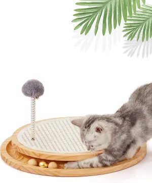 Kitten Interactive Toy with Ball Track