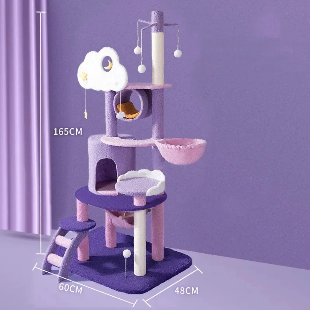Large Cat Scratching & Jumping Platform