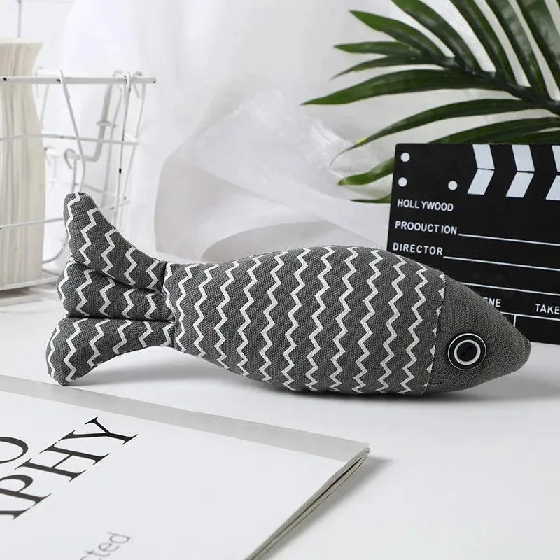 Linen Catch Fish Toy