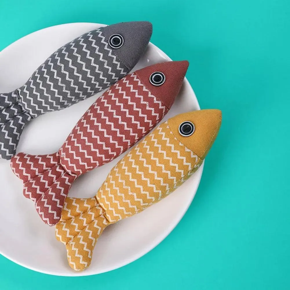 Linen Catch Fish Toy