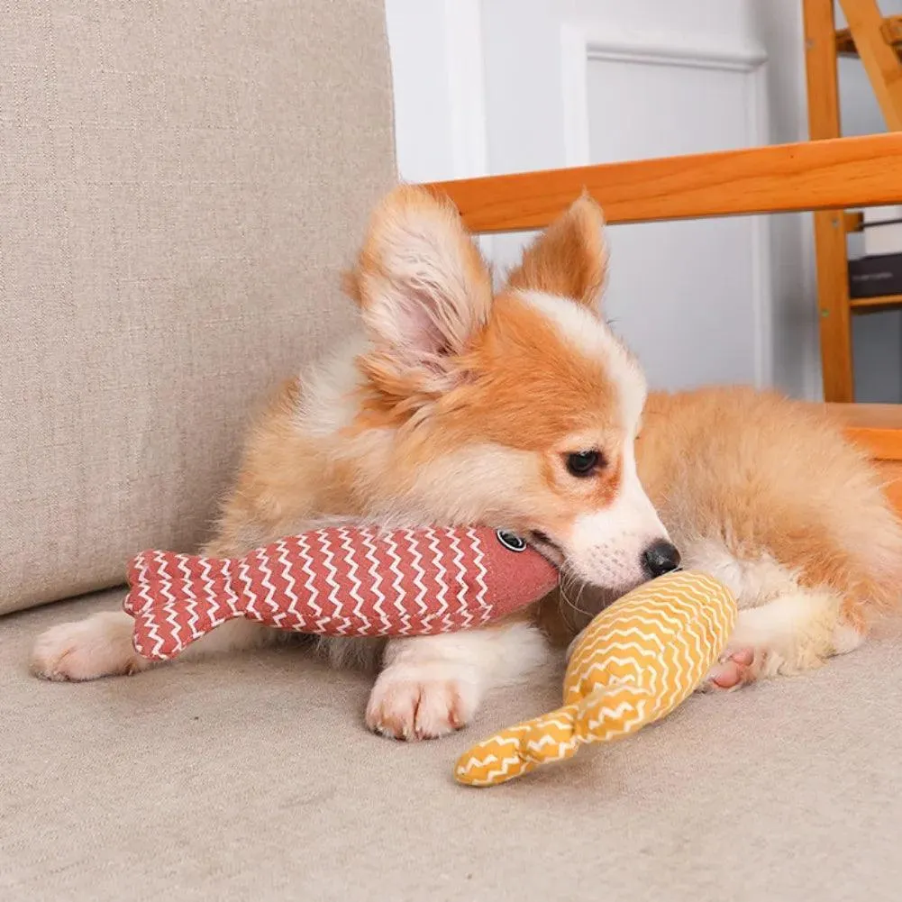 Linen Catch Fish Toy