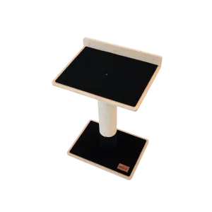 Noba Modern Plywood Cat Tree - 1 Tier Black Edition