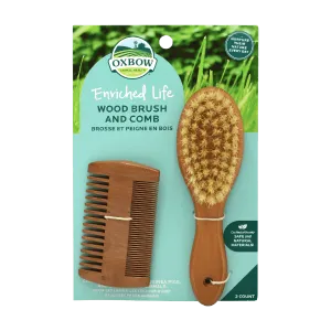 Oxbow Enriched Life - Wood Brush & Comb