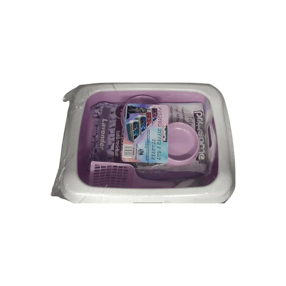 Pawsome Premium Kitten Various Colors Cat Starter Kit
