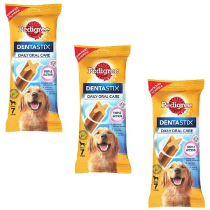 Pedigree Dentastix Oral Care Treat for Dogs- Large Breed 25 kg  Pack of 3