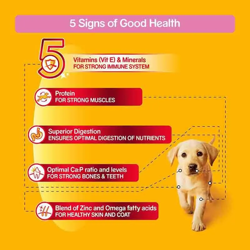 Pedigree Puppy, Chicken and Milk Dry Dog Food