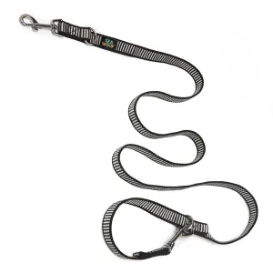 Seawoof Multi-Function Adjustable Leash Silver/Black