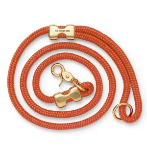The Foggy Dog Marine Rope Dog Leash - Cider