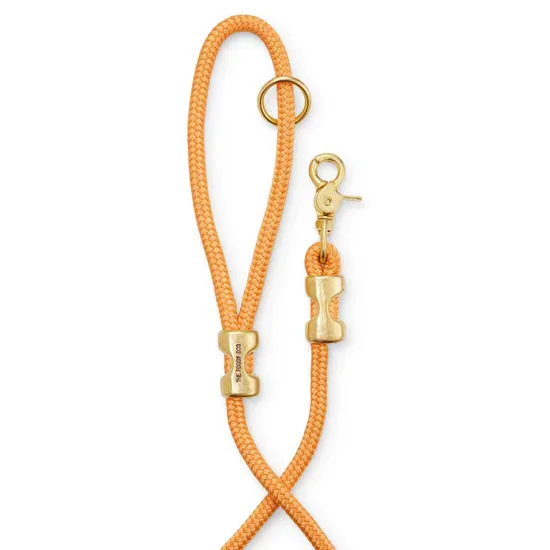 The Foggy Dog Marine Rope Dog Leash - Goldenrod