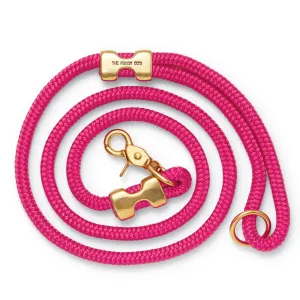 The Foggy Dog Marine Rope Dog Leash - Hot Pink