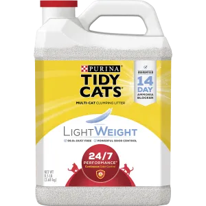 Tidy Cats Lightweight 24/7 Performance® Cat Litter, 8.5-lb Jug